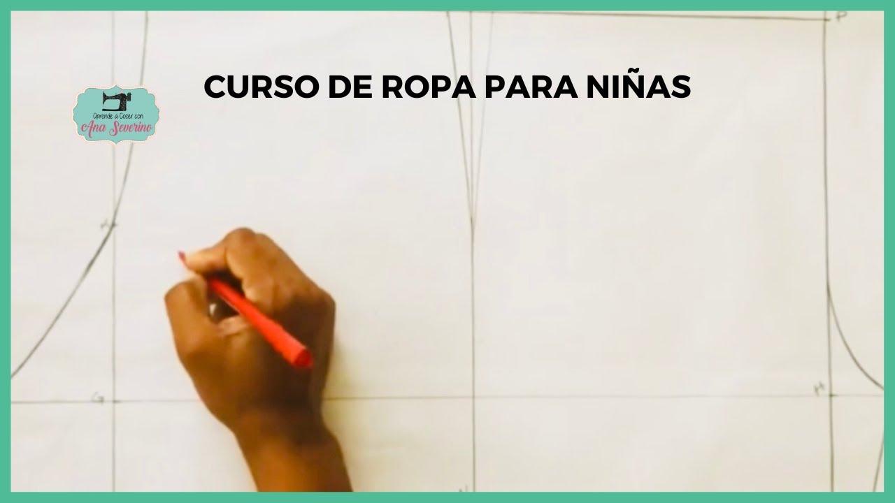 VIDEO #18 PATRÓN DEL PANTALÓN CORTO PARA NIÑAS  - CURSO ROPA DE NIÑAS