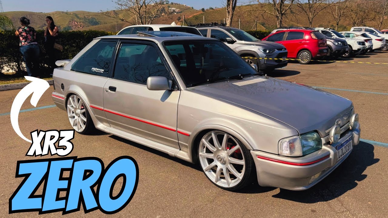 ESCORT XR3 COM TETO SOLAR ORIGINAL NA FIXA MANSA! SE LIGA NOS DETALHES DESSE PROJETO! ENTHUSIASTS