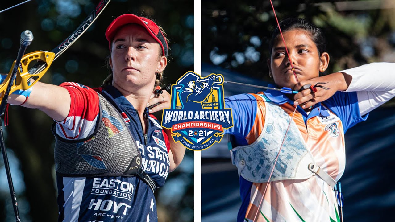 Casey Kaufhold v Ankita Bhakat &ndash; recurve women quarter | Yankton 2021 World Archery Championships
