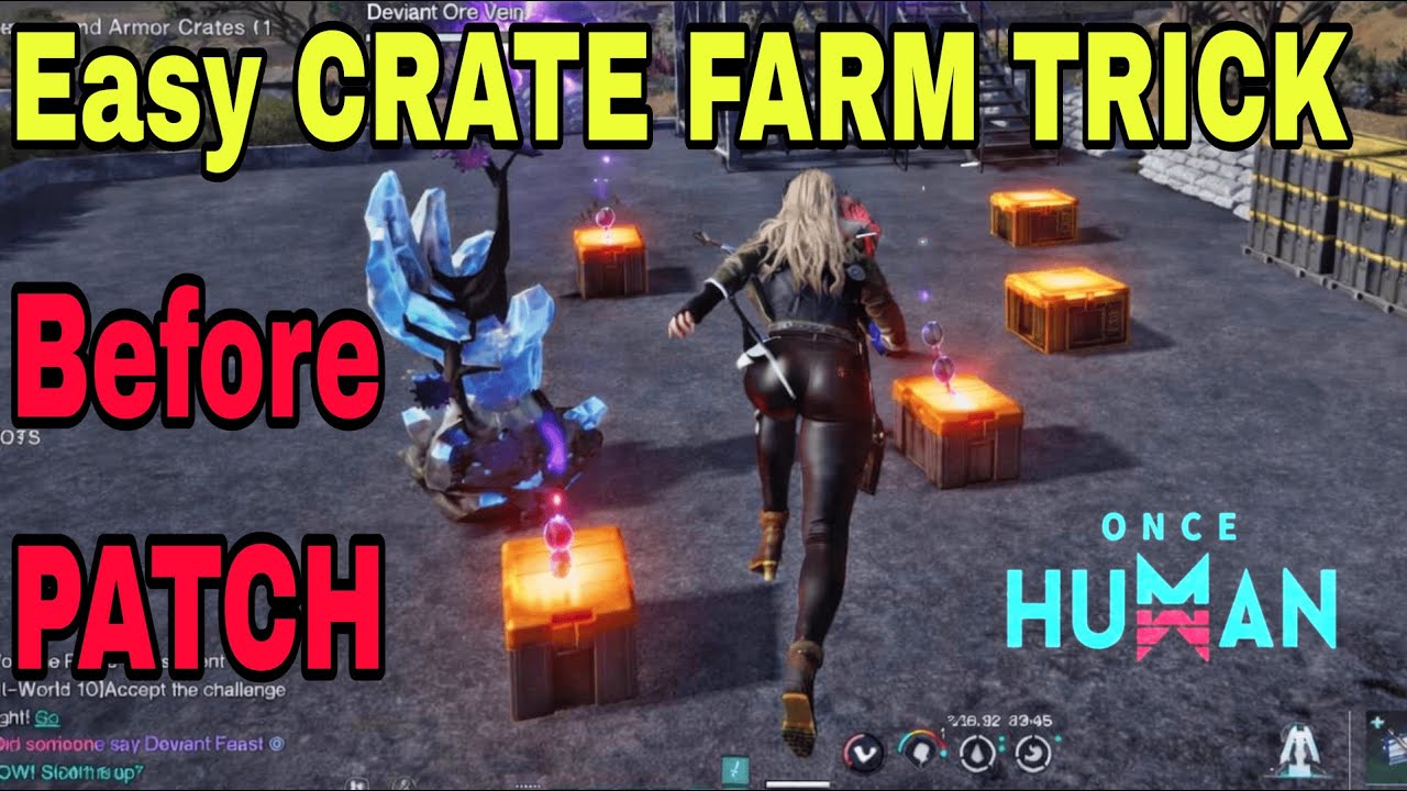 New Event CHEESE for Crates! Do it Before Pacthed! Once Human
