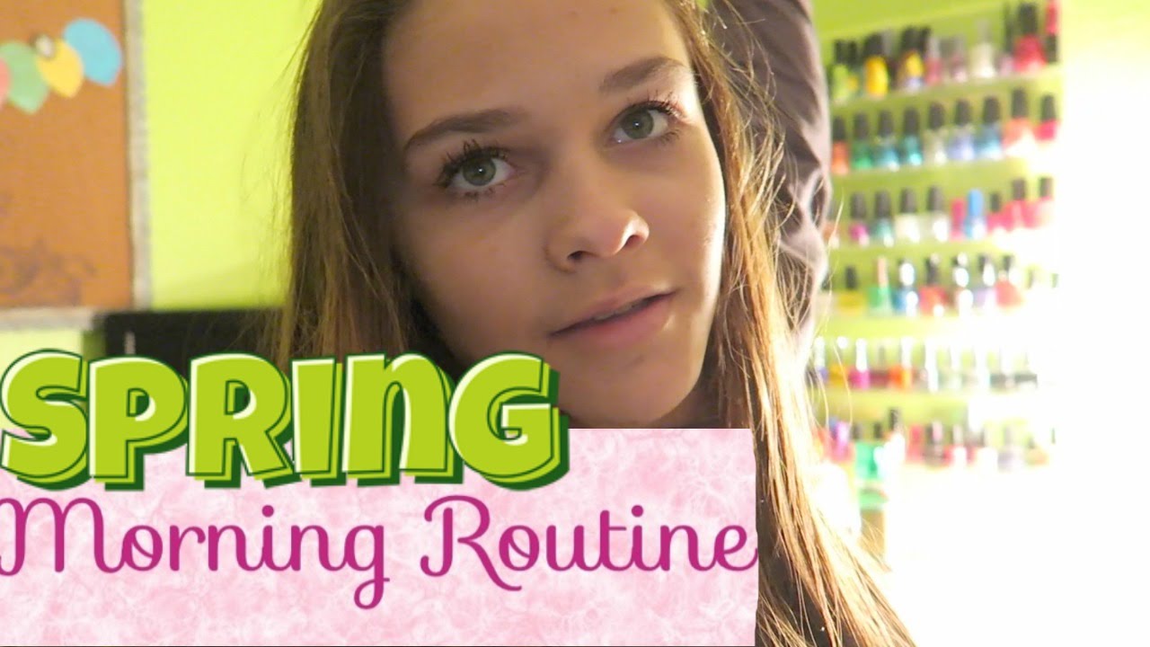 MY MORNING ROUTINE! | SPRING EDITION | Emma Marie's World