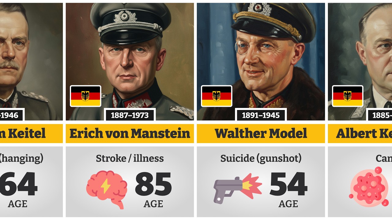 How All Germany&rsquo;s WW2 Field Marshals Met Their End