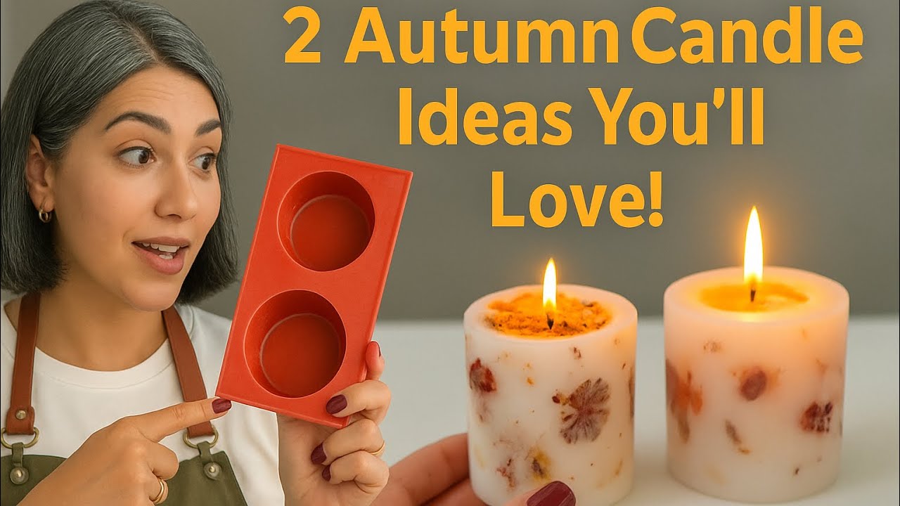 2 Cozy Autumn Candle Ideas You’ll Love! 🍁🕯️