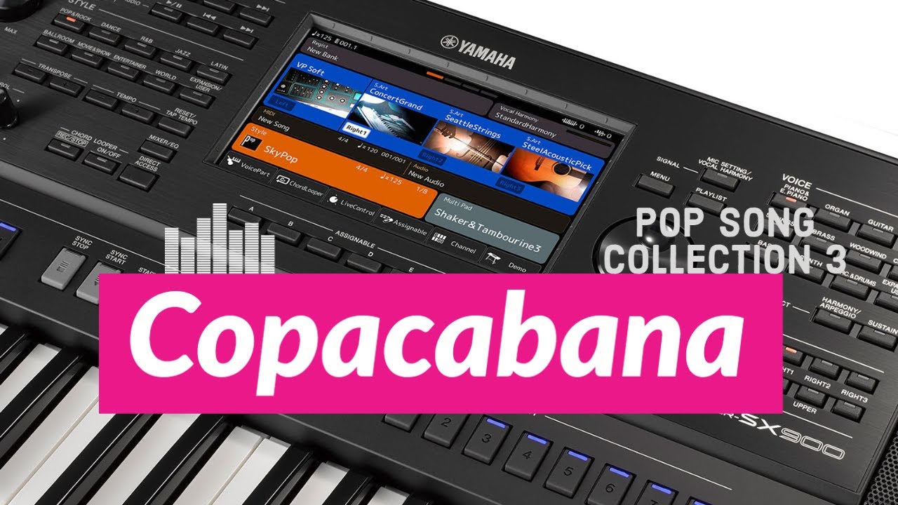 Copacapana (Barry Manilow)| Keyboard Cover on Yamaha Genos