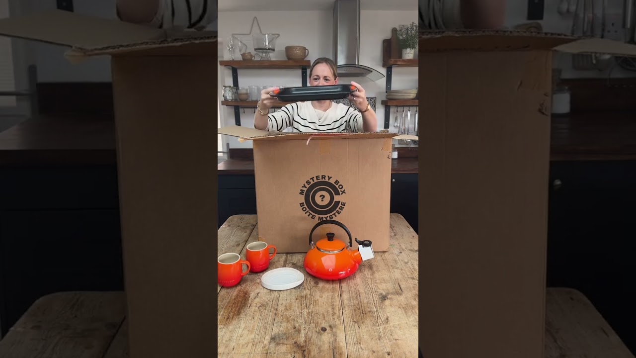 My mystery box from the Le Creuset Factory to Table even in the UK