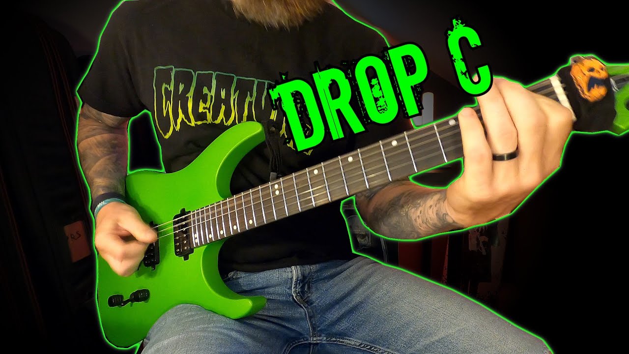 DROP C GROOVE - Riffs In Drop C - Ormsby Hype GTI Toxic Green