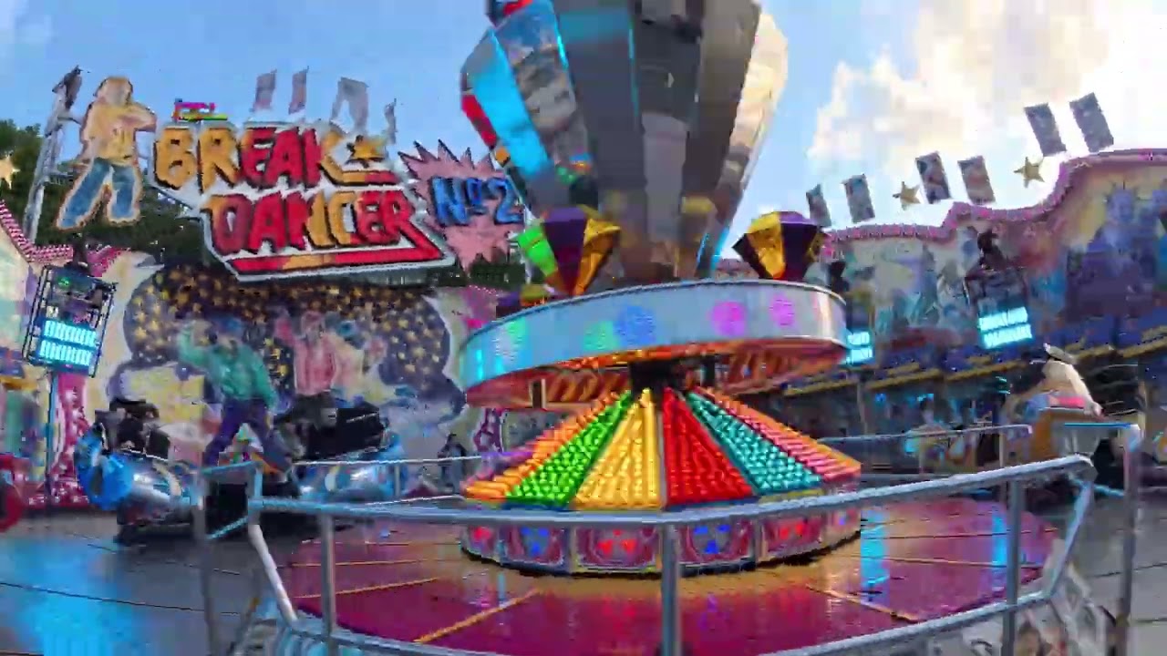 Break Dancer No.2 - Dreher/Vespermann (Onride) Lüdenscheid Hohen Steinert Kirmes 2025 4K