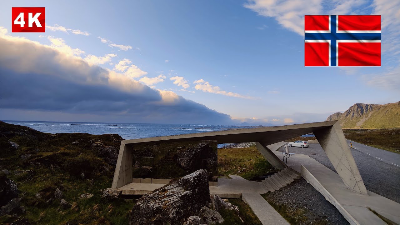 Andøya Trip Norway Scenic Routes [4k] 🚘🧌🐠🦌🌅🏔️🫎🧌🚘