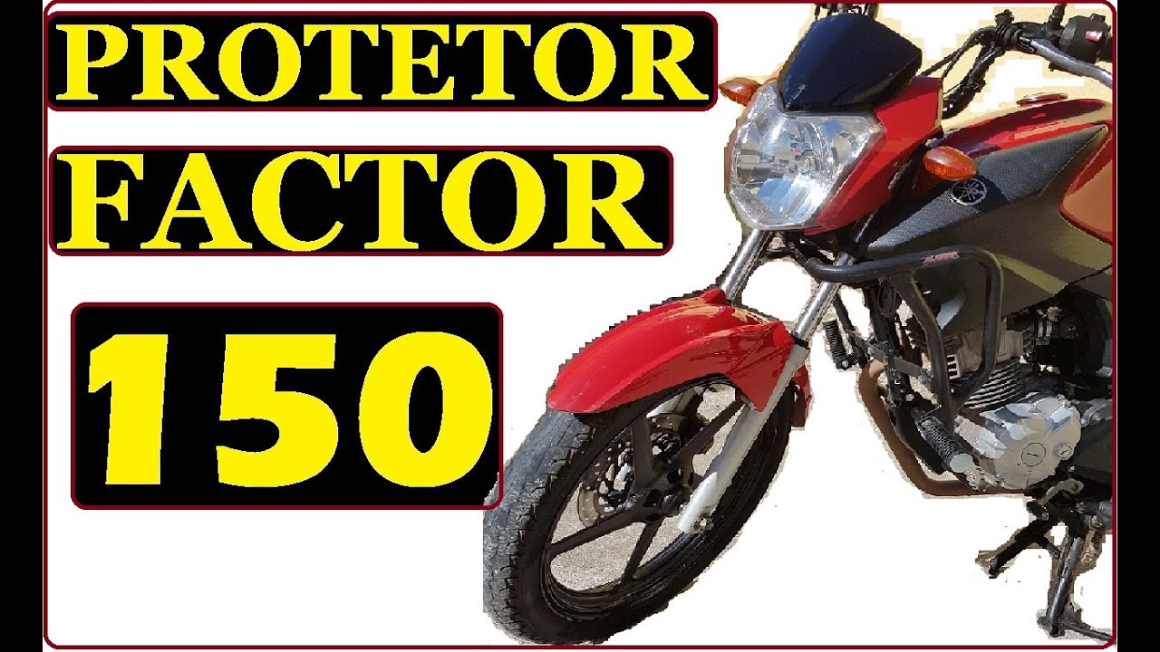 PROTETOR DE CARENAGEM FACTOR 150, INSTALAÇÃO RÁPIDA E FÁCIL!