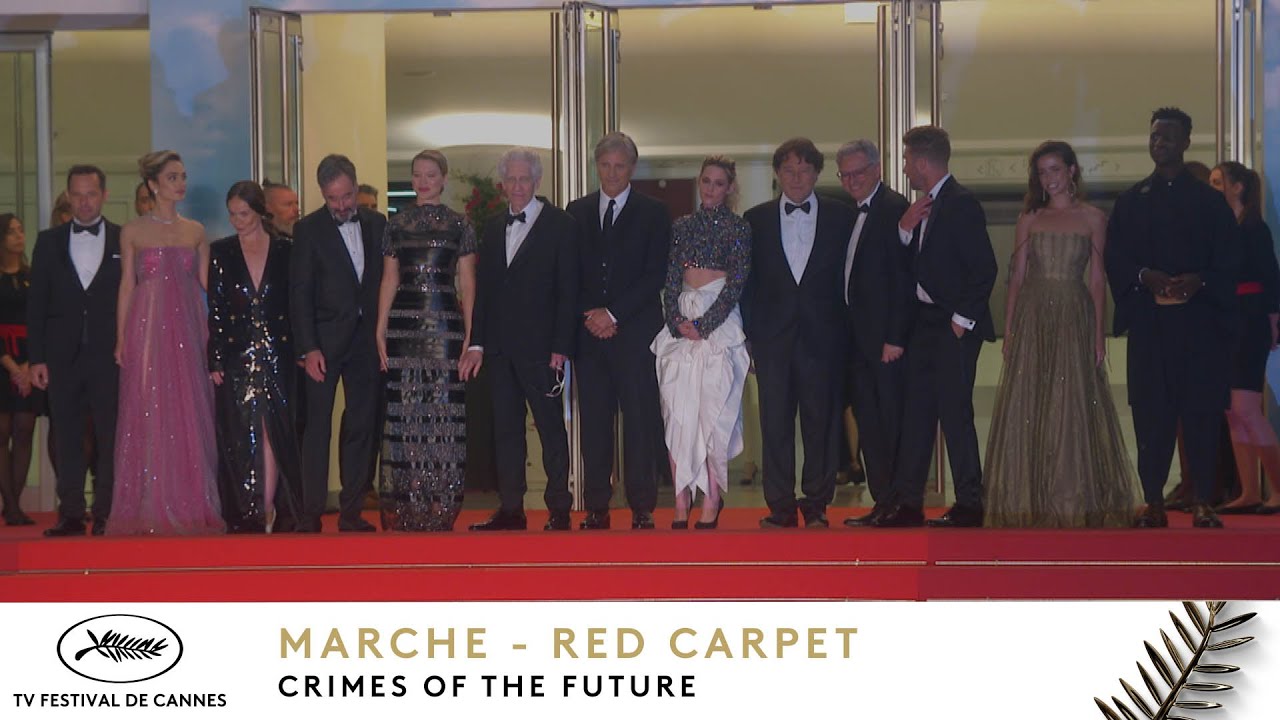 CRIMES OF THE FUTURE - RED CARPET - EV - CANNES 2022