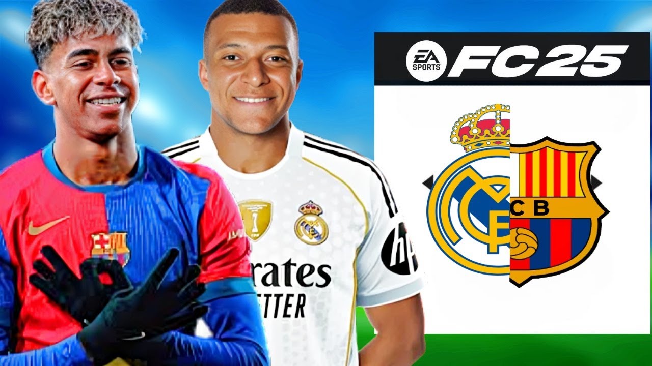 دمجت برشلونة وريال مدريد بفريق واحد 🔥 FC 25
