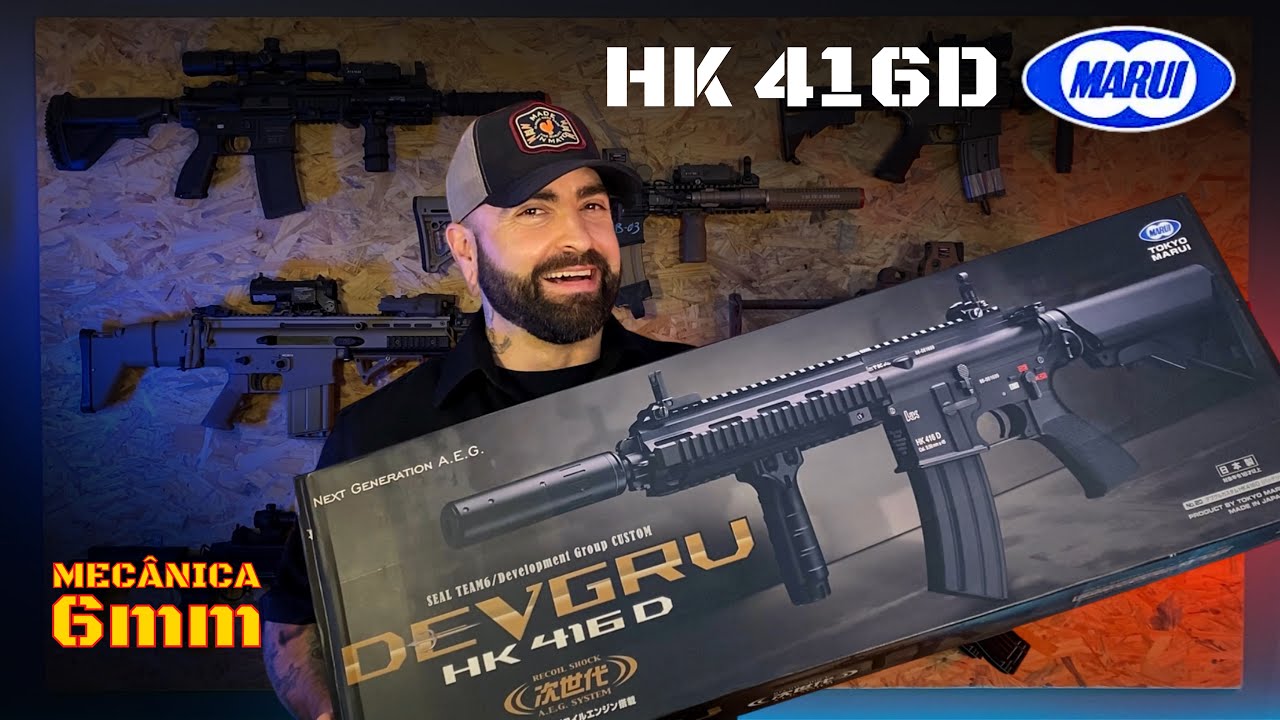 Review interno completo - HK 416D Devgru Tokyo Marui