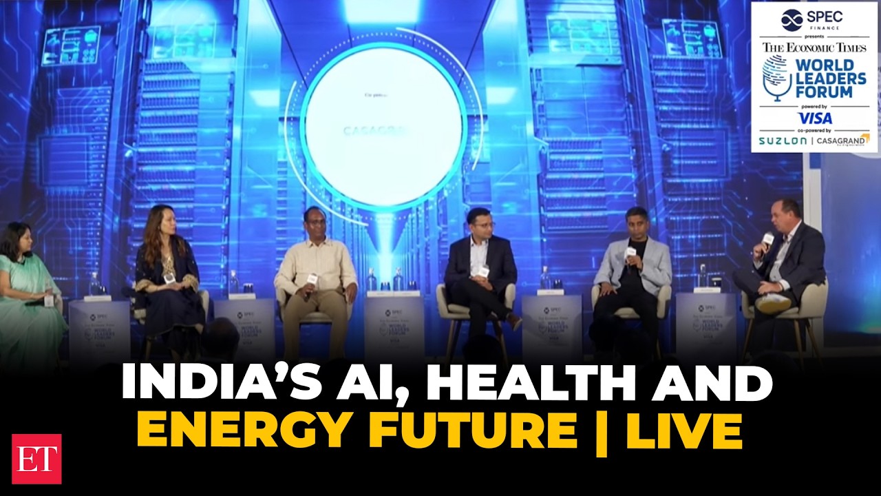 ET WLF 2026 Day 2 LIVE: AI, health, energy and Viksit Bharat finance | Pavillian Session 2
