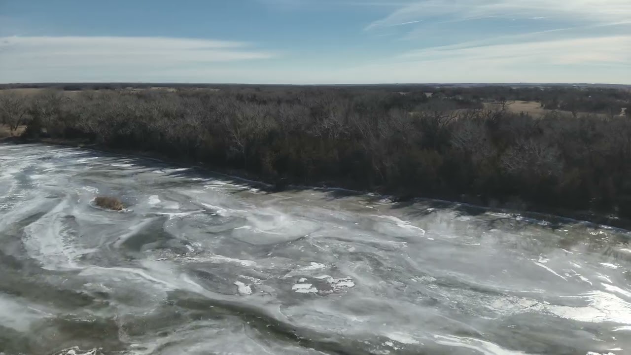 Platte Ice Conditions at Columbus- East of Loup/Platte Confluence Moving Upstream - 02/05/2026 - 2/2