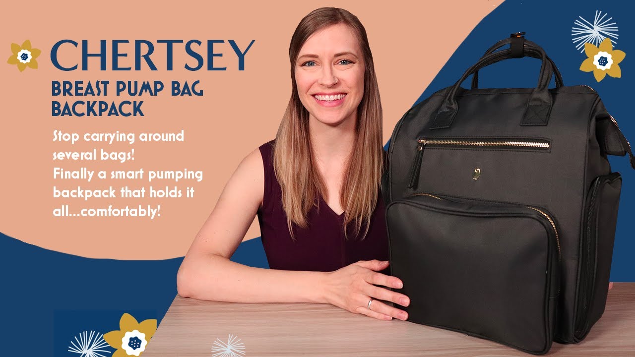 Best Backpack for Pumping Moms | Idaho Jones - Chertsey Breast Pump Bag Backpack