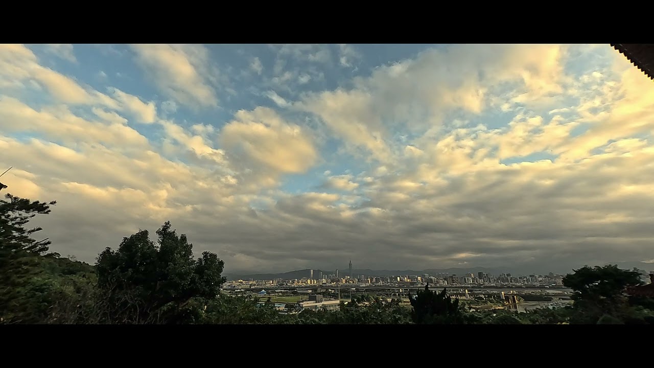 タイムラプス 圓山大飯店からの風景④ 〔台北/台灣〕 / Time Lapse at taipei City. (Taiwan)