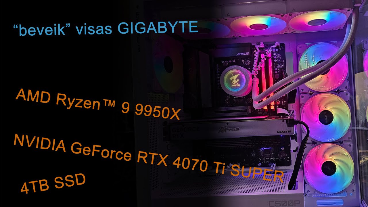 Visas(beveik) GIGABYTE kompiuteris!