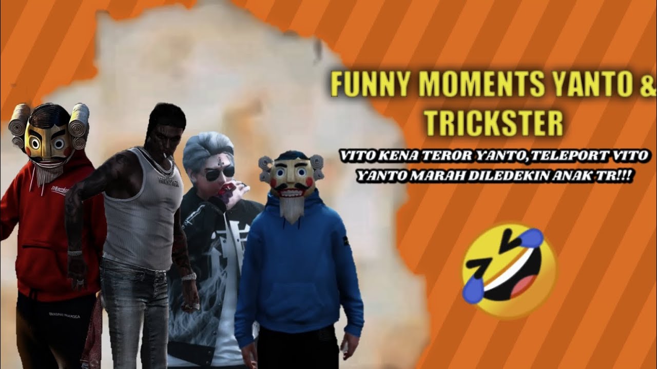 FUNNY MOMENTS YANTO DAN TRICKSTER PART 12 !! NGAKAK KOCAK 🤣 || GTA V ROLEPLAY INDONESIA