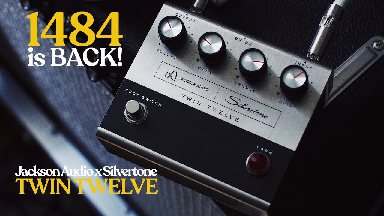 A Cult Classic Amp in Pedal Form | Jackson Audio x Silvertone Twin Twelve 1484 Pedal