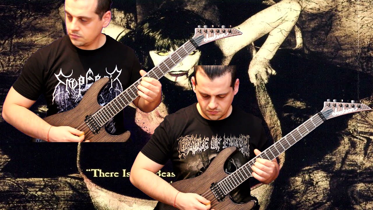 Cradle of Filth - Bathory Aria (Guitar cover + TAB)