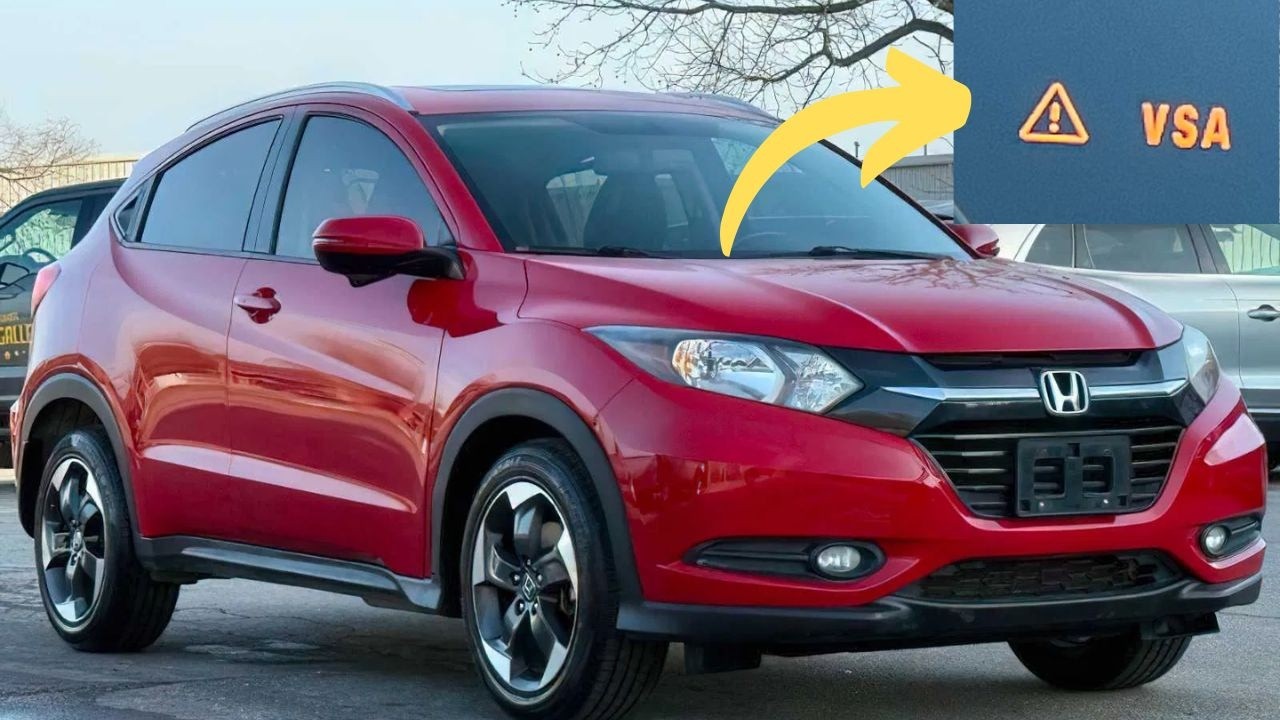Предупреждение «Неисправность системы VSA» на Honda HR-V