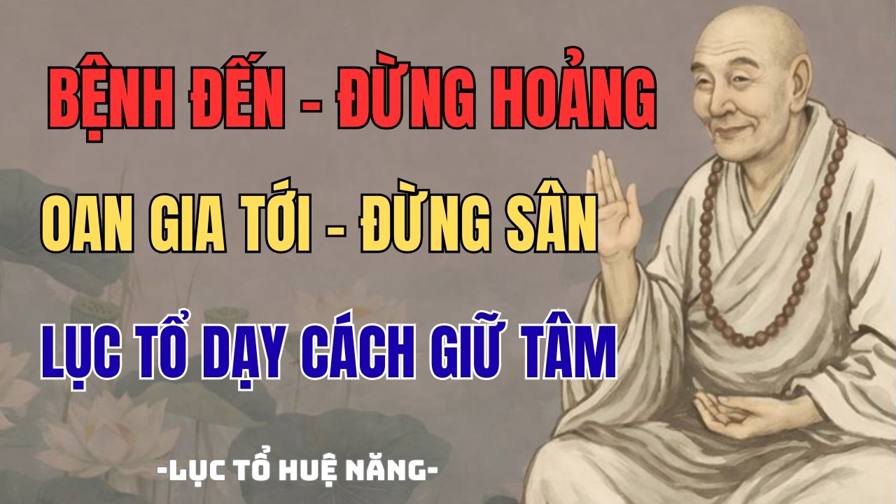 Lục Tổ Huệ Năng Dạy: Khi Bệnh Và Oan Gia Tới – Đón Nhận Hay Trốn Chạy Để Không Tạo Thêm Nghiệp?