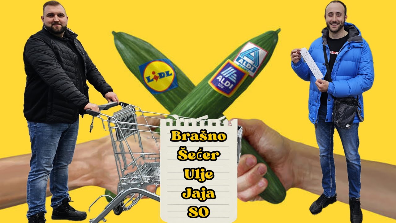 Trenutne cene osnovnih namirnica u Nemačkoj. Test peciva iz supermarketa!