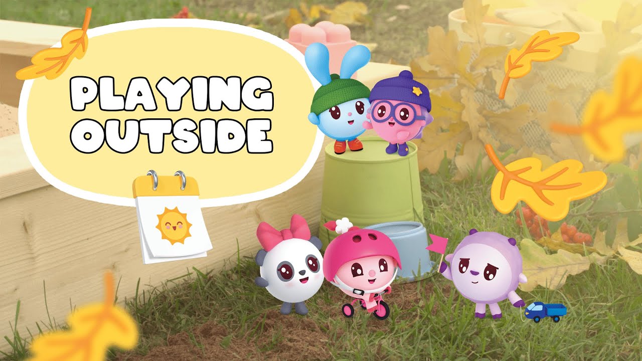 BabyRiki - Playing Outside | Music video | Let’s Get Moving