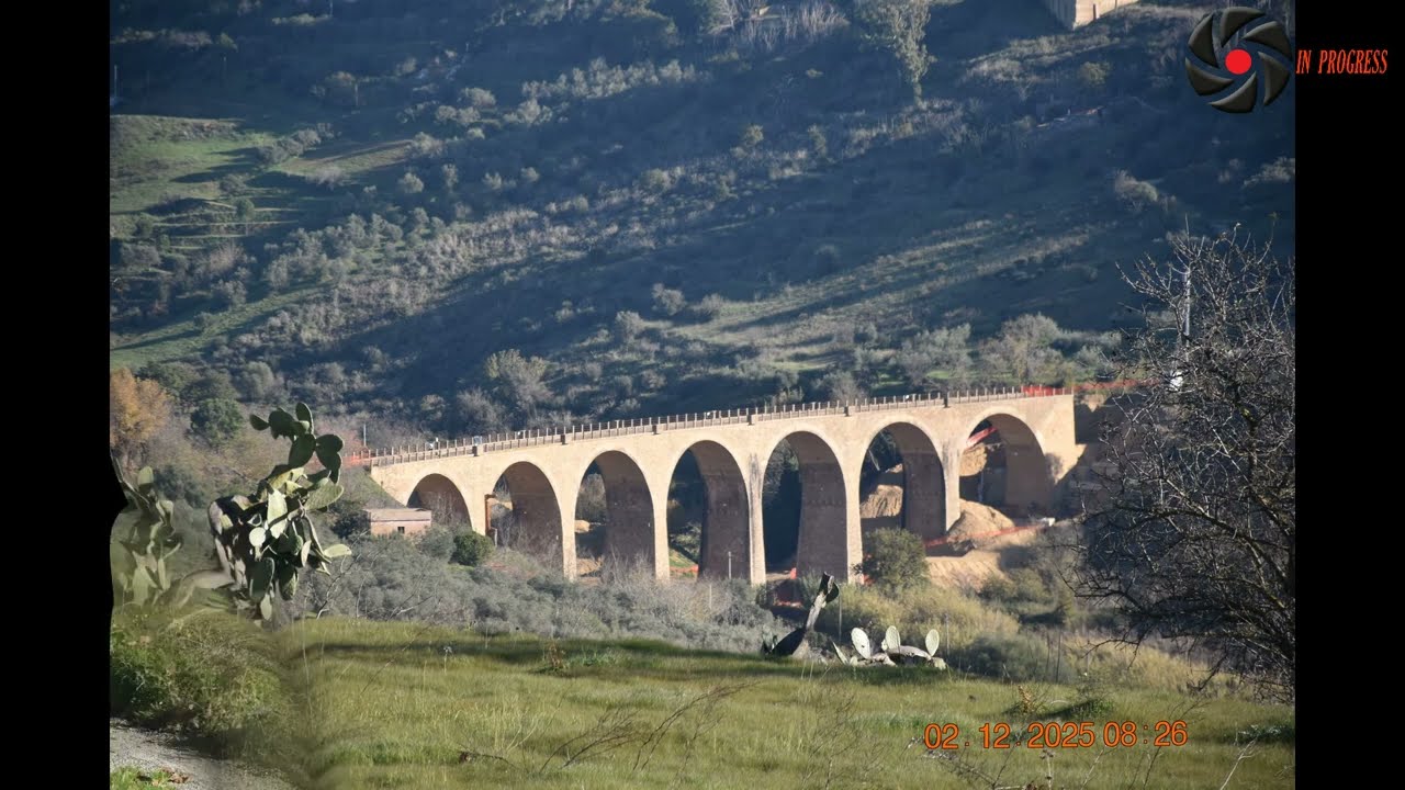 CALTAGIRONE-GELA I LAVORI AL PONTE CROLLATO