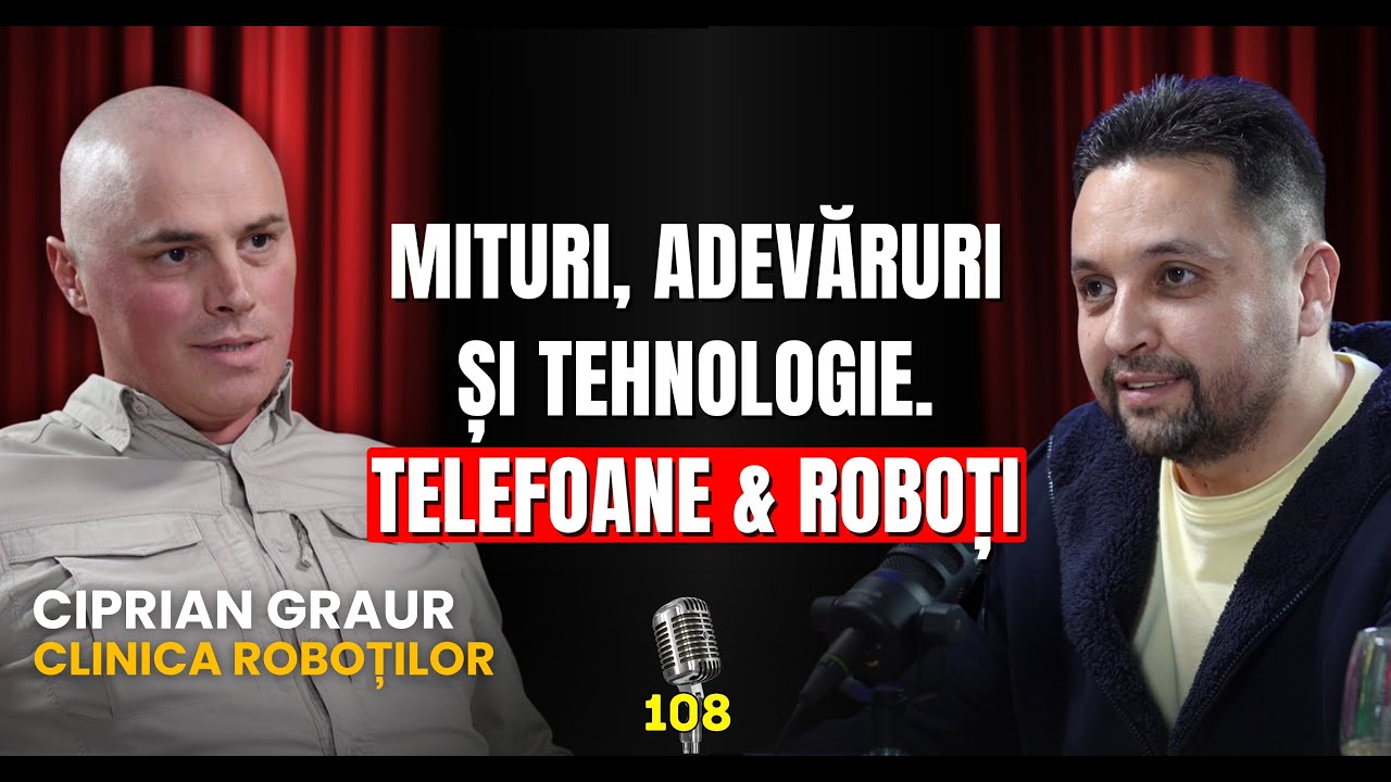 Adevărul din service: telefoane, baterii, roboți și mituri tech... Podcast cu Ciprian Graur
