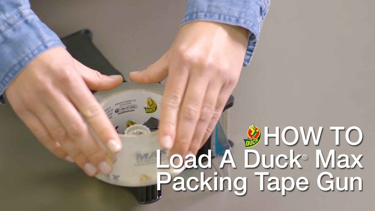 How to Load Your Duck&reg; MAX Packing Tape Gun