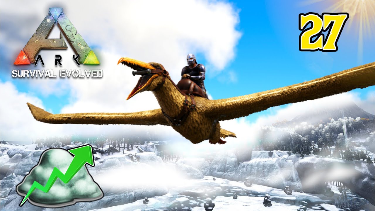 MON NOUVEAU DINOSAURE VOLANT !! [ARK Episode 27]