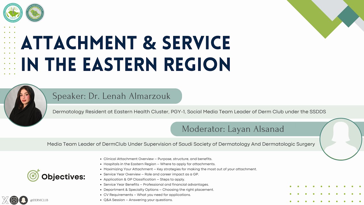 Attachment  & Service In The Eastren Region | Dr.Lenah Almarzouk