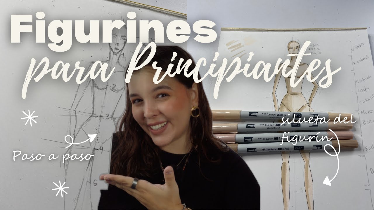 Cómo Dibujar un Figurín de Moda Paso a Paso | Figurines para Principiantes/ Tefa Oquendo