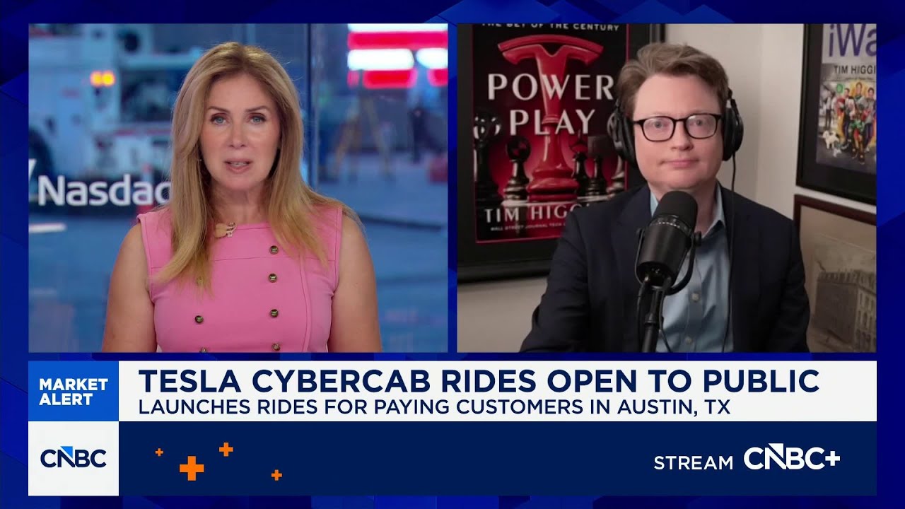 Запуск Cybercab от Tesla не оправдал ожиданий, считает Тим Хиггинс из WSJ