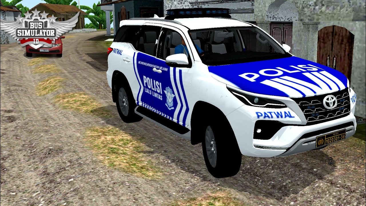 The Ultimate Pursuit! Toyota Fortuner Patwal Mod - BUSSID Gameplay