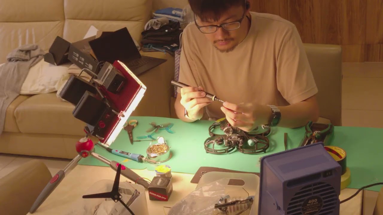 I planned perfect FPV repair masterpiece but Windows update said no frozen screen laughing motor fri
