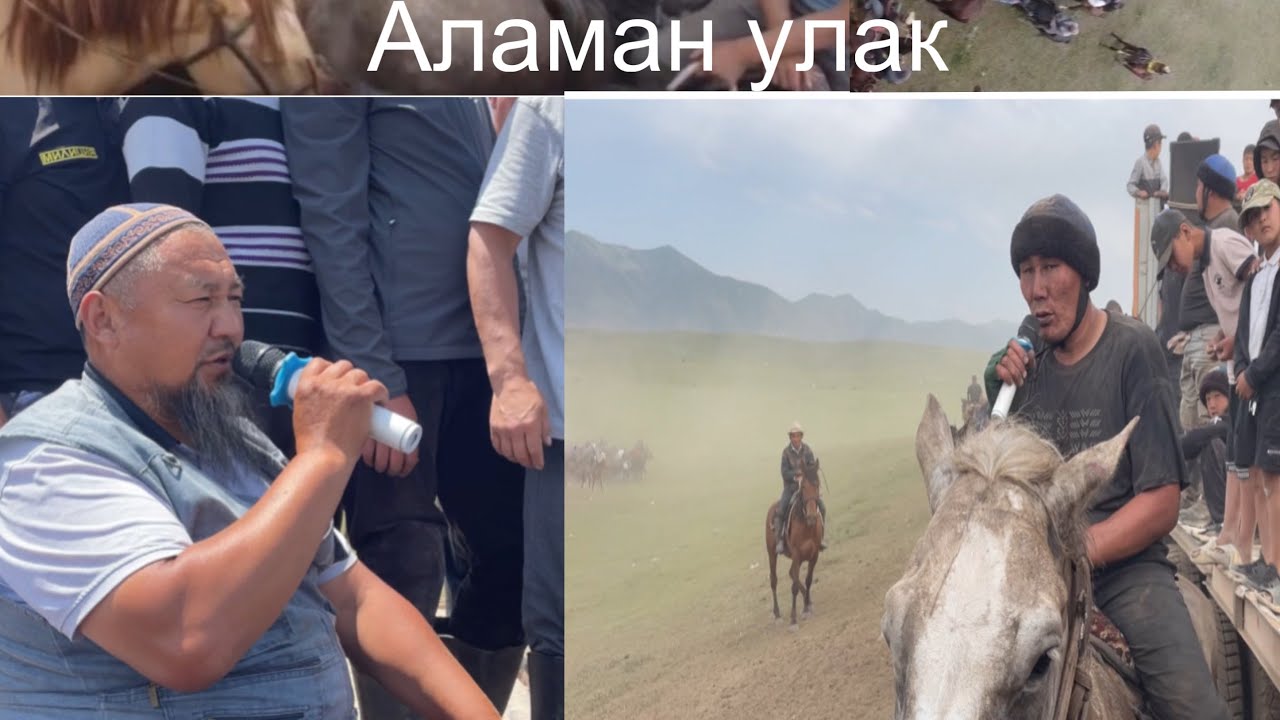 Көк Бөү Өзгөн р-у Жалпак-таш А/Ө Таздар коому уюштурулган Аламан улак. 25.06.2025.