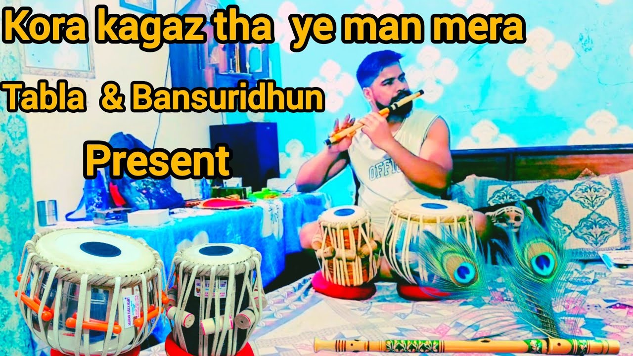 Kora kagaz tha yeman mera Bharatkohli Tabla present Old HindisongSinger #kishorekumar #latamangeskar