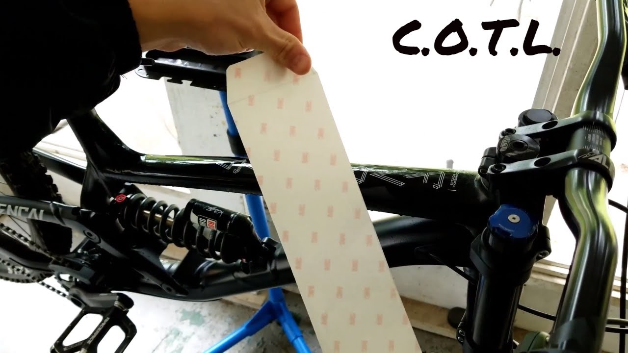 DIY Mountain Bike Frame Protection! Under $30