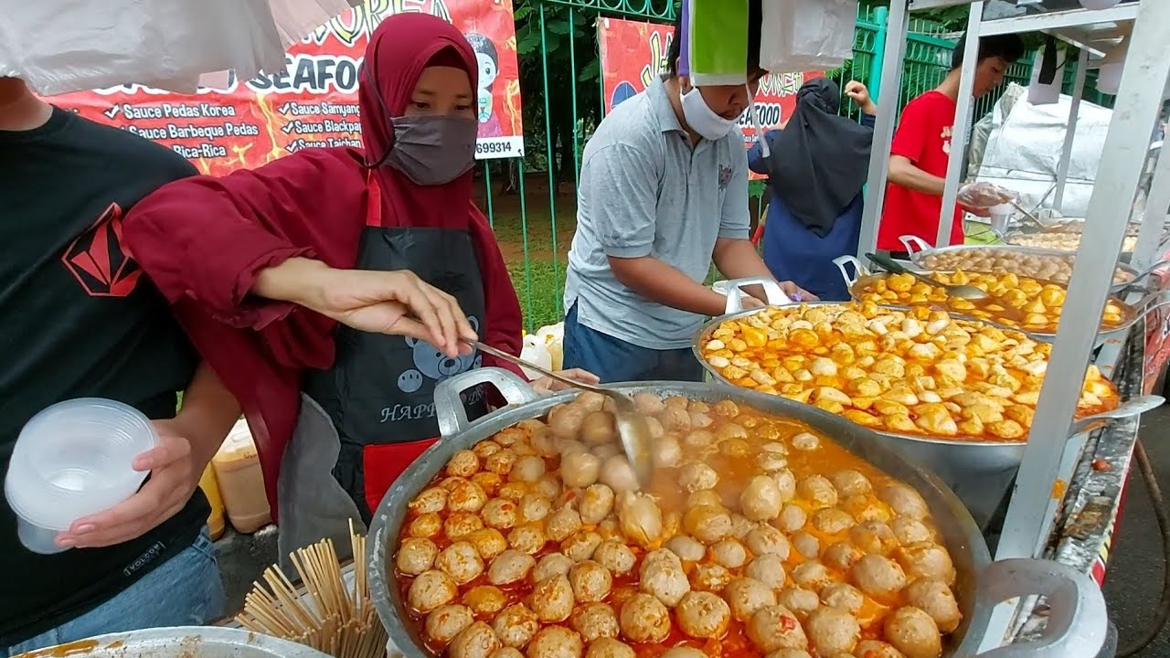 WOW !! INI BARU PERSIAPAN AJA SUDAH DISERBU PEMBELI !! INDONESIAN STREET FOOD