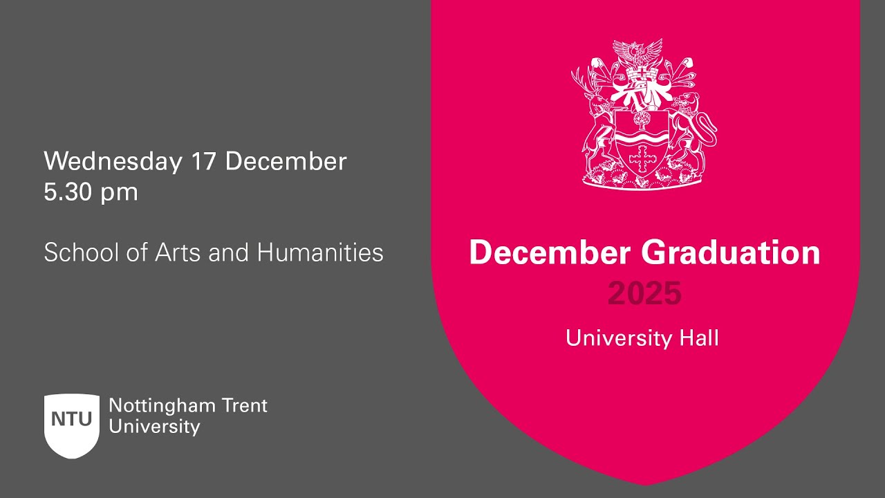 5.30 pm - Ceremony 15: NTU Graduation 17 Dec 2025 - School of Arts and Humanities