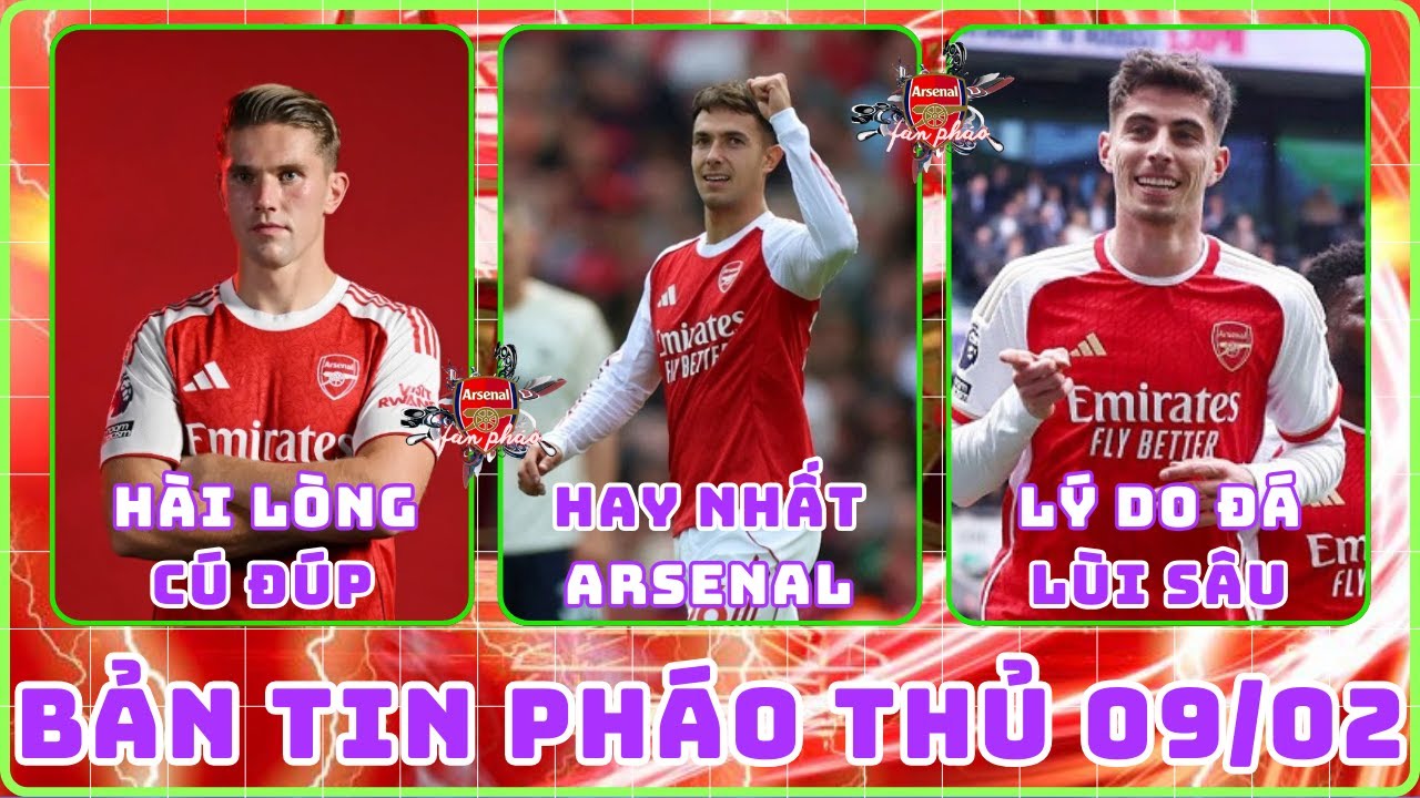 TIN ARSENAL 09/02: ZUBIMENDI HAY NHẤT PHÁO, GYOKERES HÀI LÒNG CÚ ĐÚP, LÁY DO HAVERTZ ĐÁ TIỀN VỆ LÙI