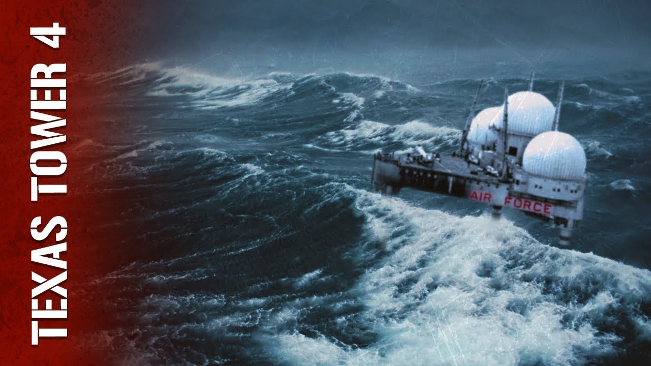 This Radar Tower Vanished Beneath a 60‑Foot Wave