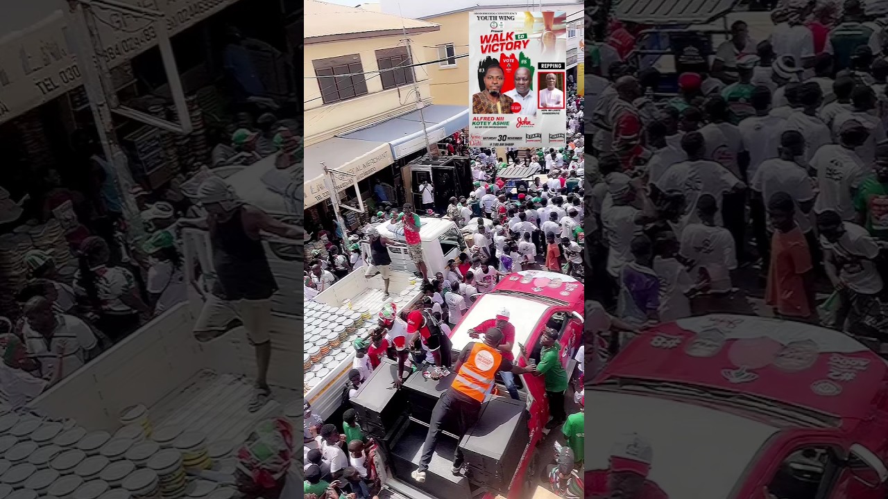 ELECTION 2024, &Agrave;CCRA AND GHANA STAND FOR THE NDC.