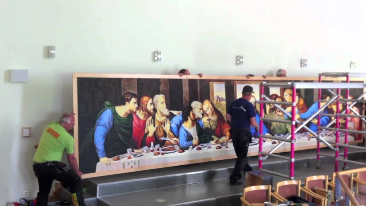 Leonardo da Vinci, The Last Supper | &Ouml;nsta Gryta church 🇸🇪