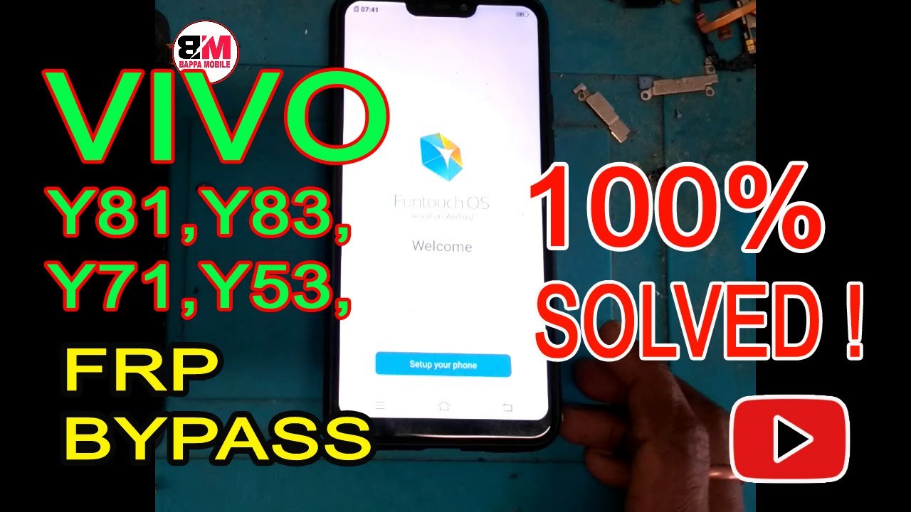 VIVO Y81 FRP BYPASS