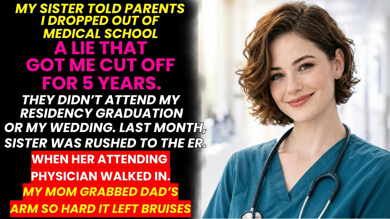 My Sister Told My Parents I Dropped Out of Medical School — 5 Years Later She Was On My Operating...