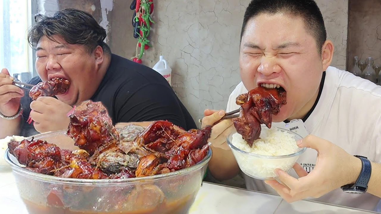 猴哥做猪蹄焖鲍鱼，大胖正巧赶上饭点，大口啃猪蹄就是香！【都市陈大胖】