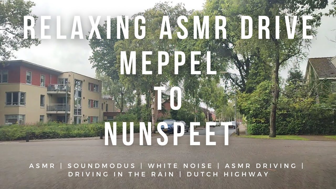 Driving in The Netherlands | Short Relaxing ASMR Drive | Meppel To Nunspeet